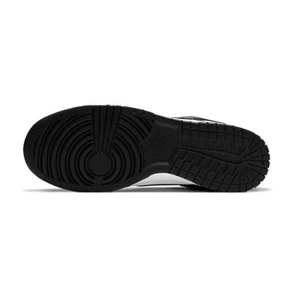 [Custom Dazzling grey and black]  Dunk Skateboarding Shoes Unisex Low-top Gray/Black