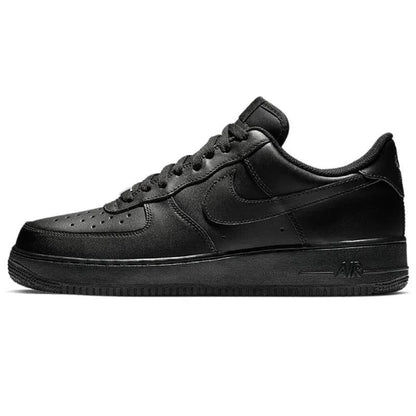 [Custom Words cross boundaries]  Air Force 1 Skateboarding Shoes Unisex Low-top Black