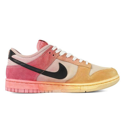 [Custom Gradient Dye Style] Skateboarding Shoes Men Low-top Yellow/Pink