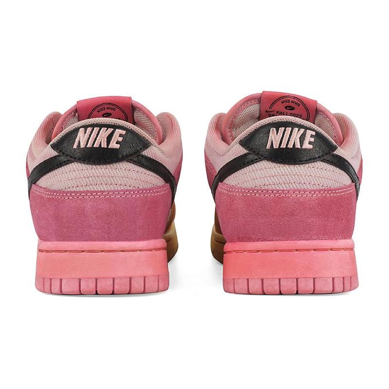 [Custom Gradient Dye Style] Skateboarding Shoes Men Low-top Yellow/Pink