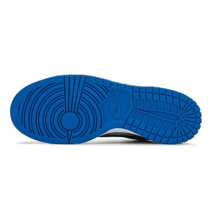 [Custom DKL men's Captain America VIBE]  Dunk Skateboarding Shoes Men Low-top Blue/Red/Gray