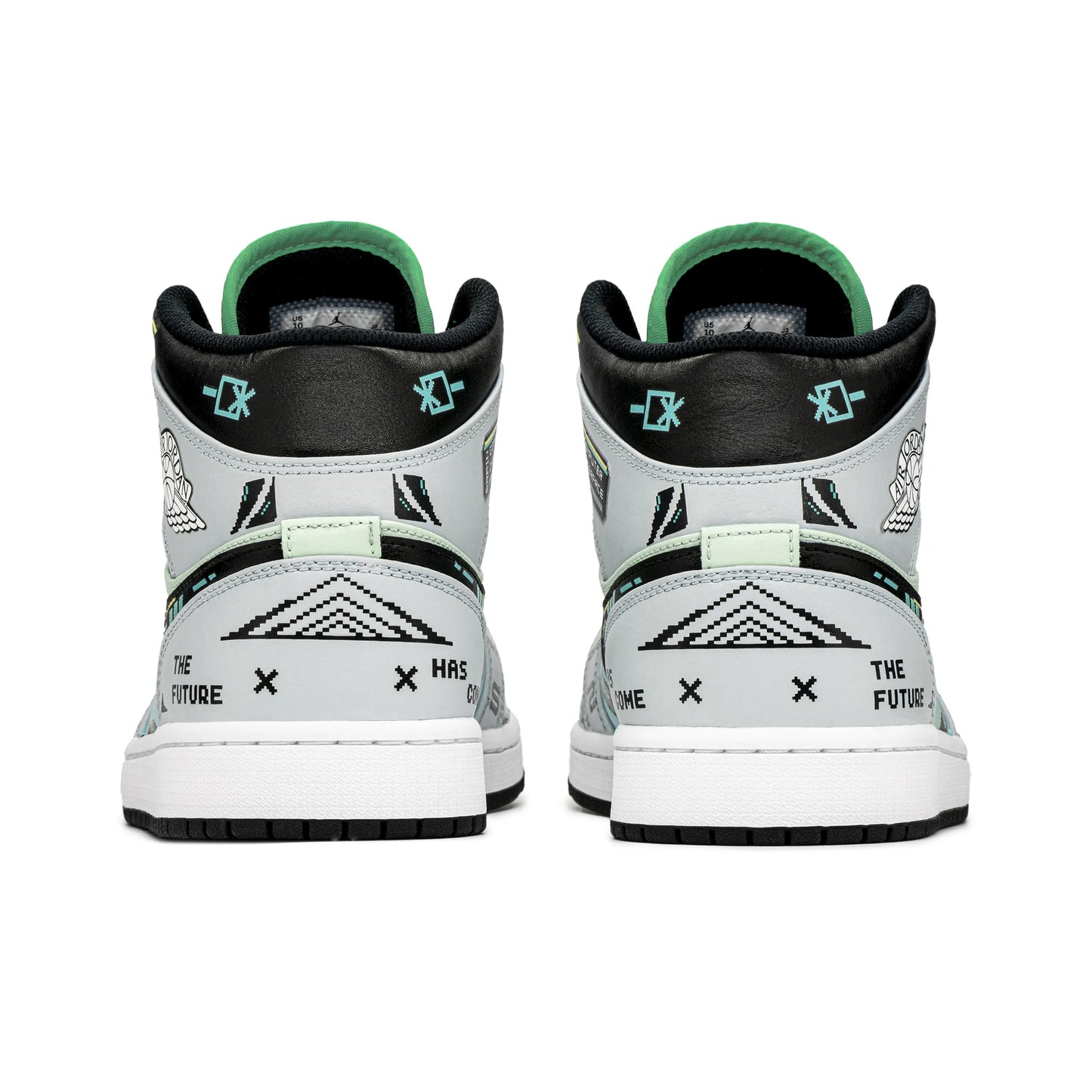 FZBB Cyberpunk -  Men's Jordan 1 Mid Custom
