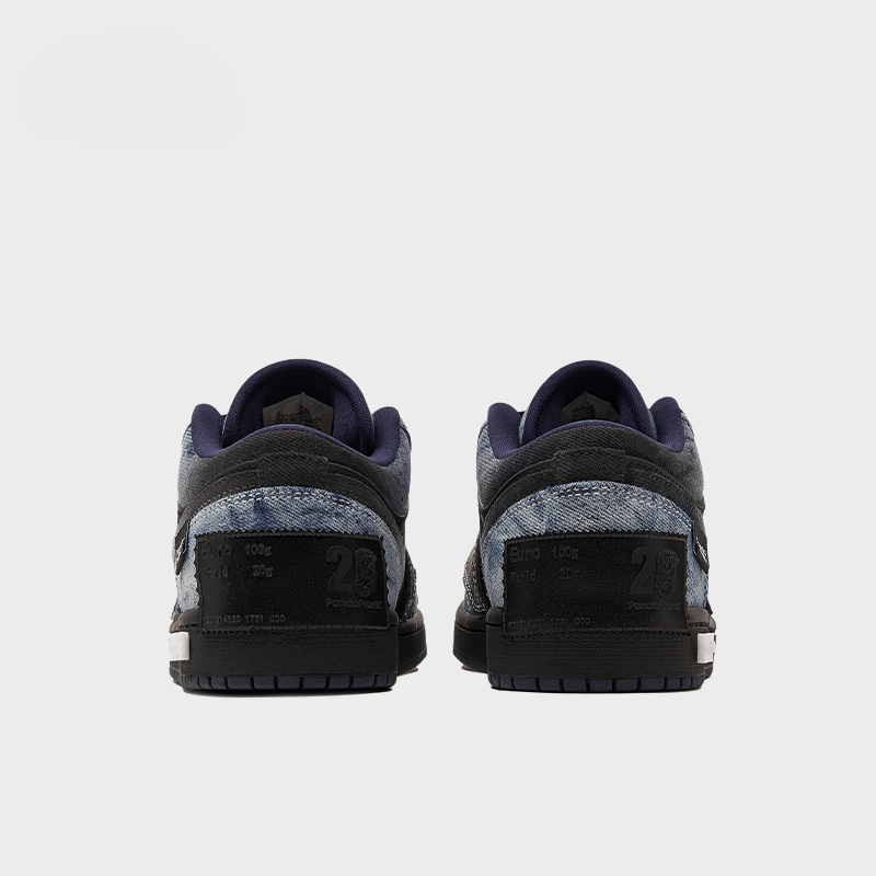 [Custom Denim Style] Black Sea - Men's Jordan 1 Low Custom