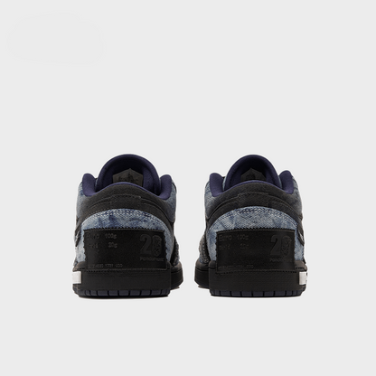 [Custom Denim Style] Black Sea - Men's Jordan 1 Low Custom